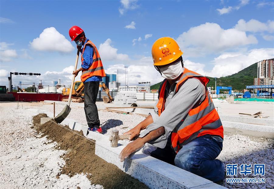 深圳:前海市政工程加紧复工复产